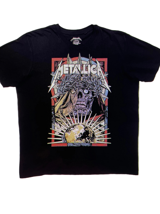 Metallica unisex T-shirt conquest (Black)